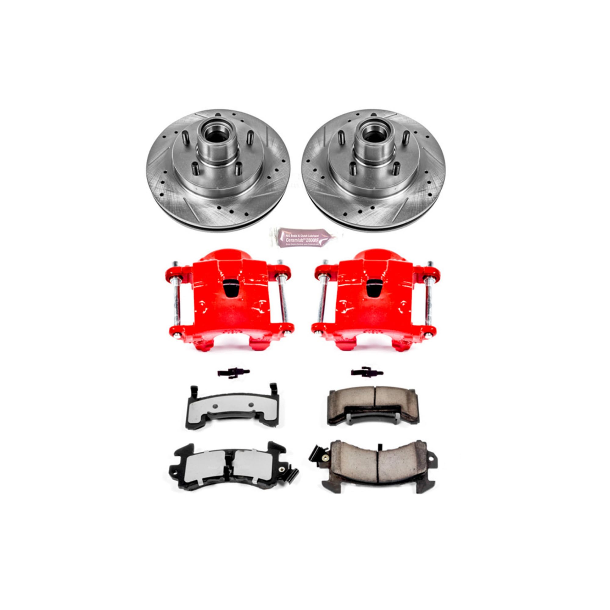 Power Stop Front KC1482-36 Z36 Truck and Tow Brake Kit with Calipers
