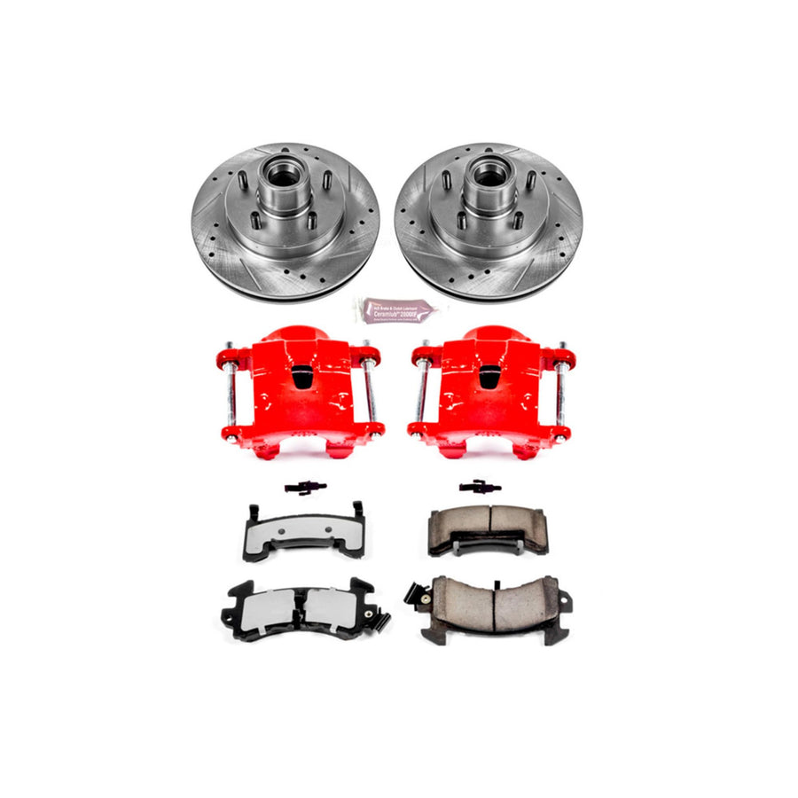Power Stop Front KC1482-36 Z36 Truck and Tow Brake Kit with Calipers