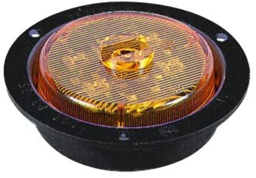 Piranha 163FA Peterson LED 2 1 2 Clearance Side Marker Light - Amber, Flush Mount