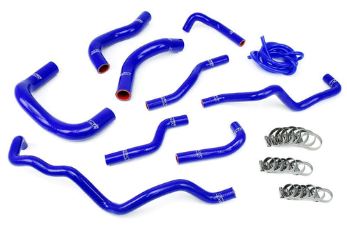 Blue HPS 57-1341-BLUE Silicone Radiator Coolant/Heater Hose Kit