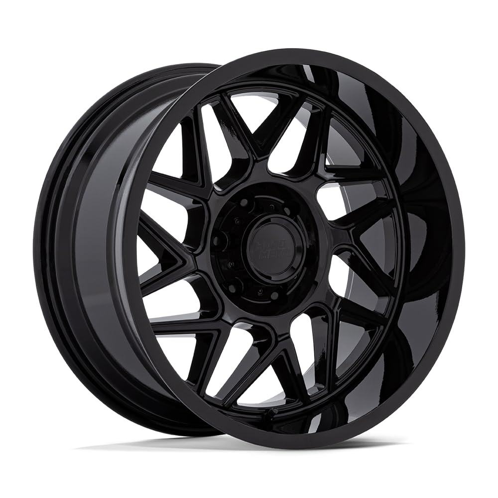 20X9 Moto Metal 8X180 5.04 1mm GLOSS BLACK - MO812BX20908801
