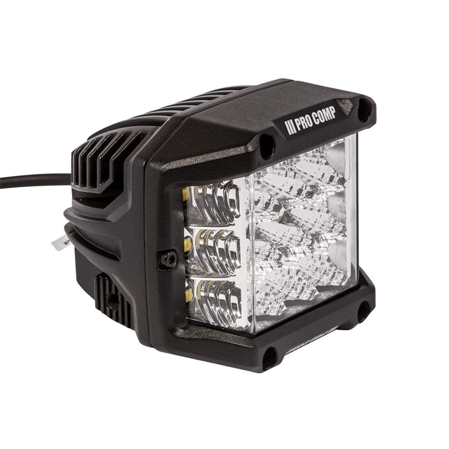 Wide Angle Pro Comp Suspension 76411P Cube LED Light