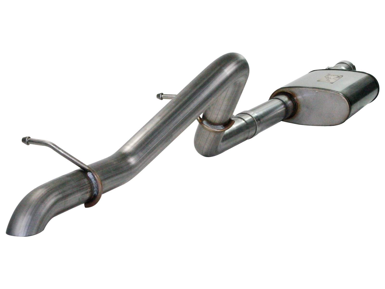 Mach Force XP aFe 49-46226 Cat-Back Exhaust System for Jeep Wrangler JK 4-Door V6 3.8L
