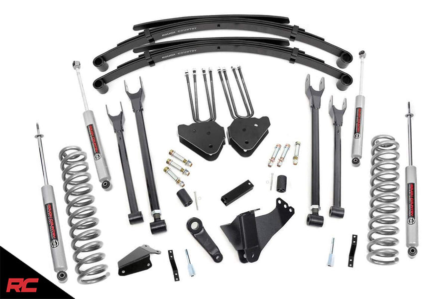 8" Lift Kit Rough Country for 05-07 Ford F-250 Super Duty | Diesel - 590.20
