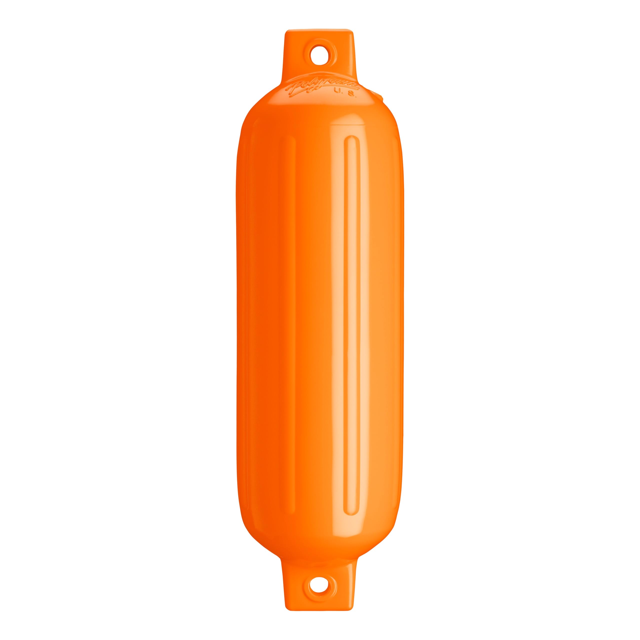 Orange Polyform G-4 Boat Fender