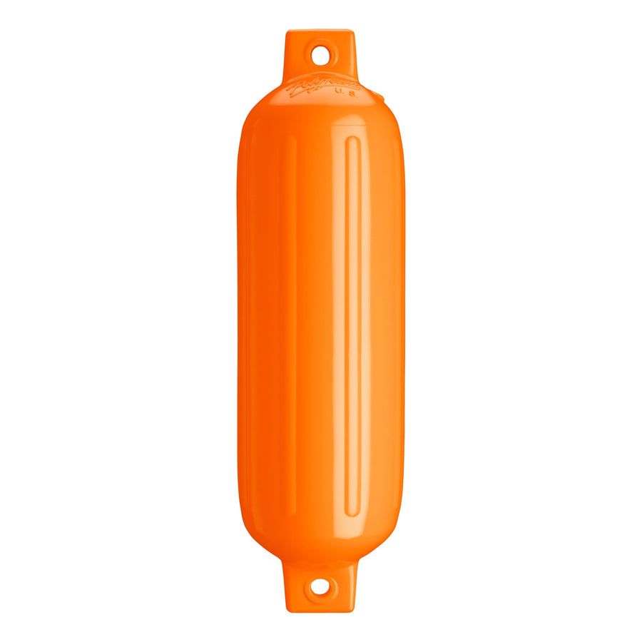 Orange Polyform G-4 Boat Fender