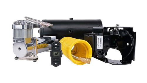 Air Lift Tank Plus WirelessOne EZ Mount Compressor System with Onboard Air – 25981EZ