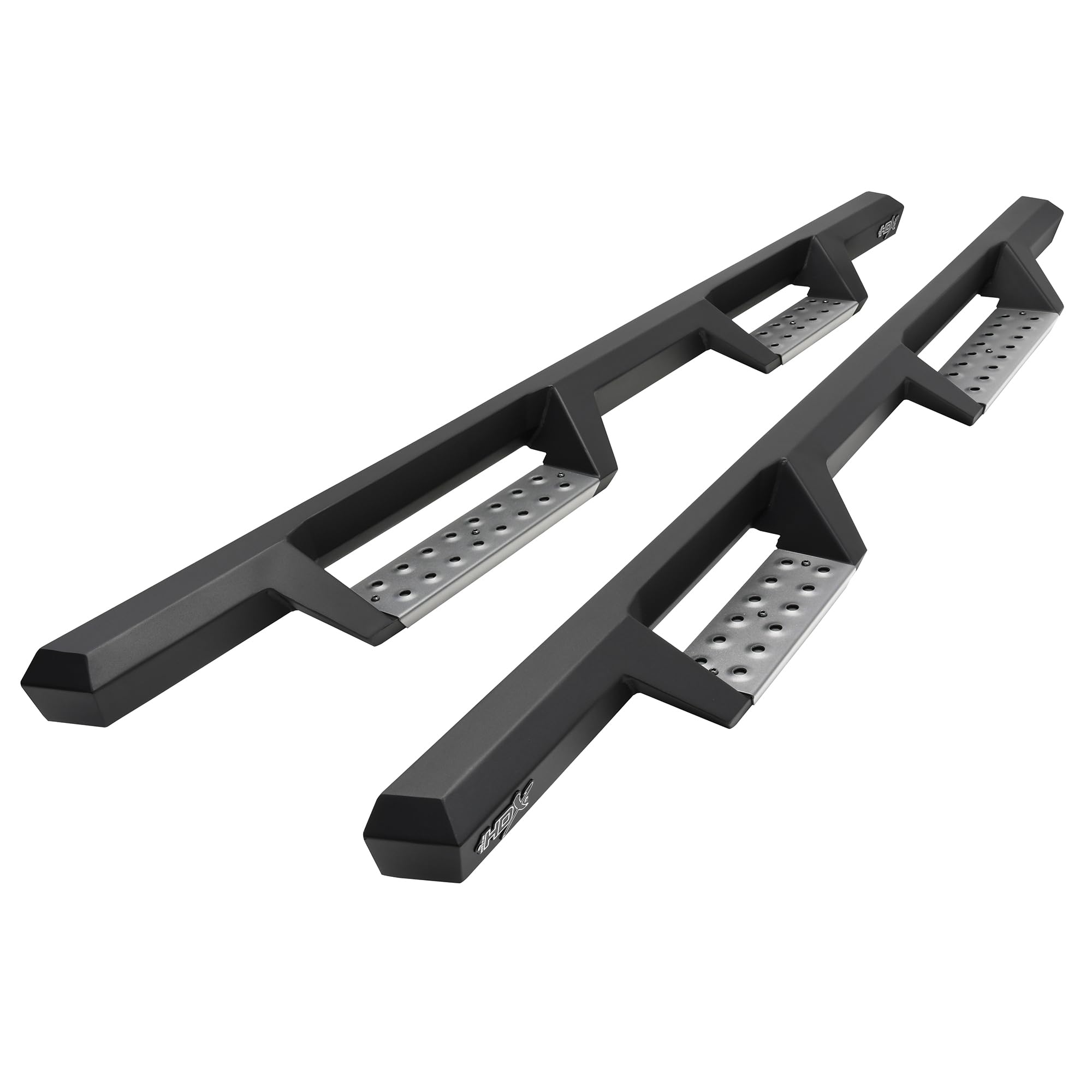 Westin 56-142152 Drop HDX Stainless Nerf Step Bars fits 2022-2023 Frontier Crew Cab Textured Black 1 Pair