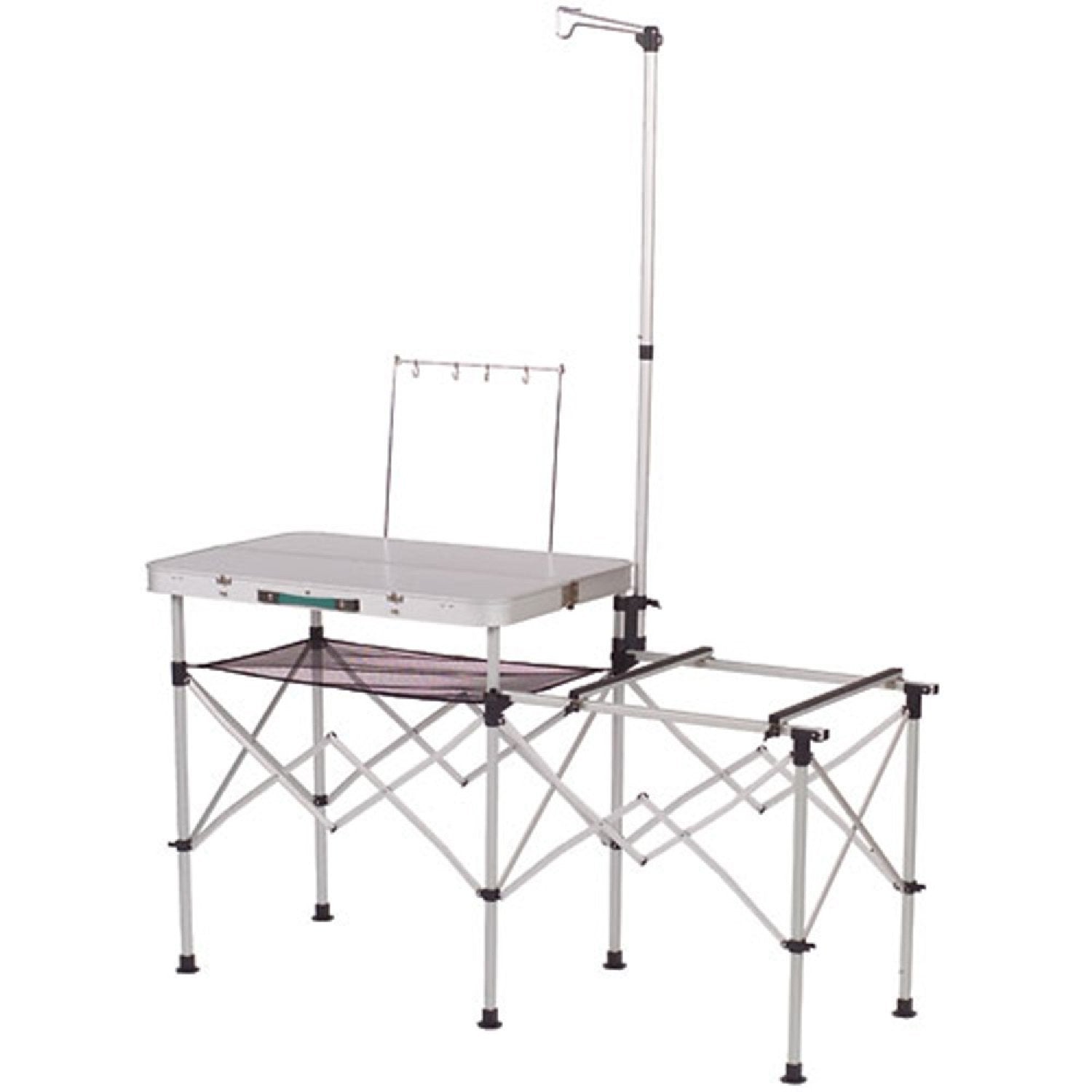 Coleman Portable Pack-Away Camp Kitchen, Outdoor Folding Kitchen with Food Prep Area, Great for Camping, Tailgating, Grilling & More