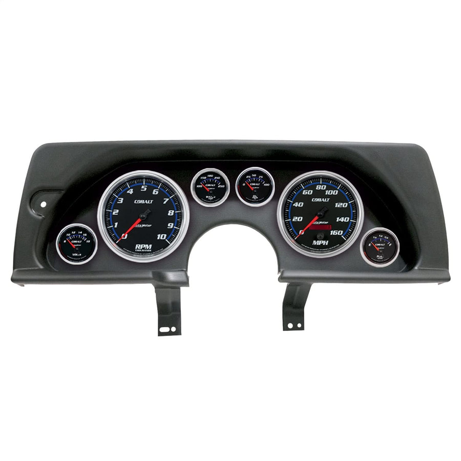 AutoMeter Dash Kit Direct Fit, (5" X2, 2 1/16" X4), Chevy Camaro 90-92, Cobalt (2926-05)