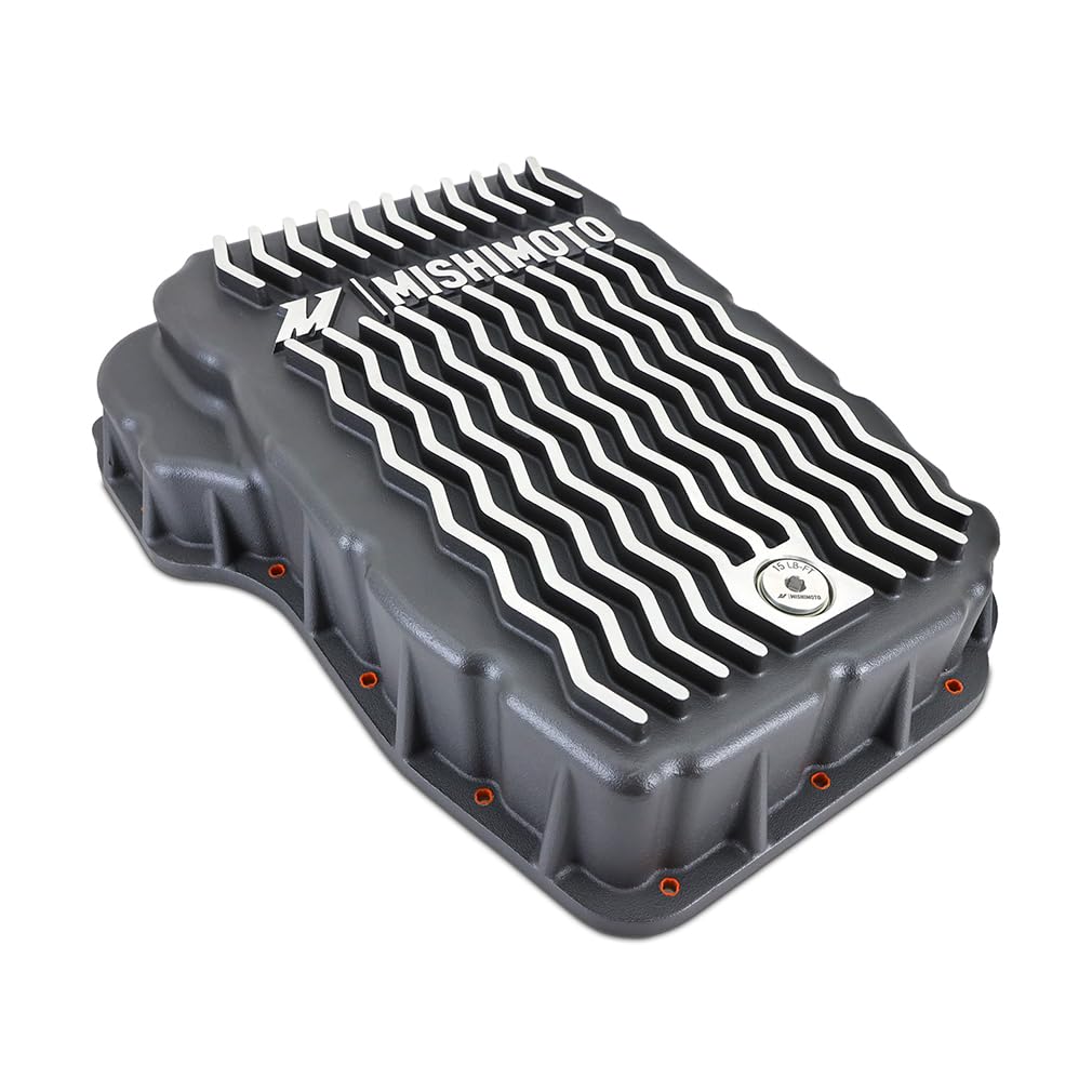 Mishimoto Transmission Pan Aluminum, Compatible with Dodge Ram Cummins 6.7L, 2007.5+