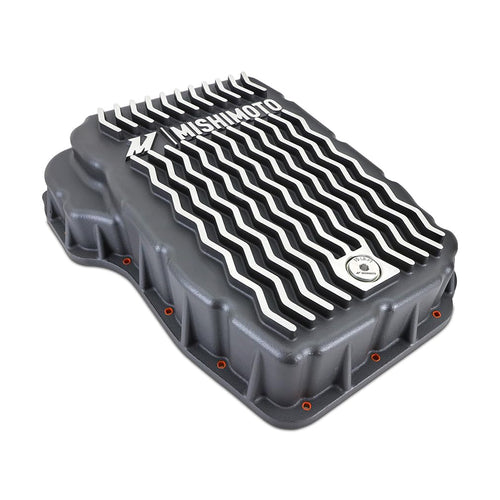 Mishimoto Transmission Pan Aluminum, Compatible with Dodge Ram Cummins 6.7L, 2007.5+