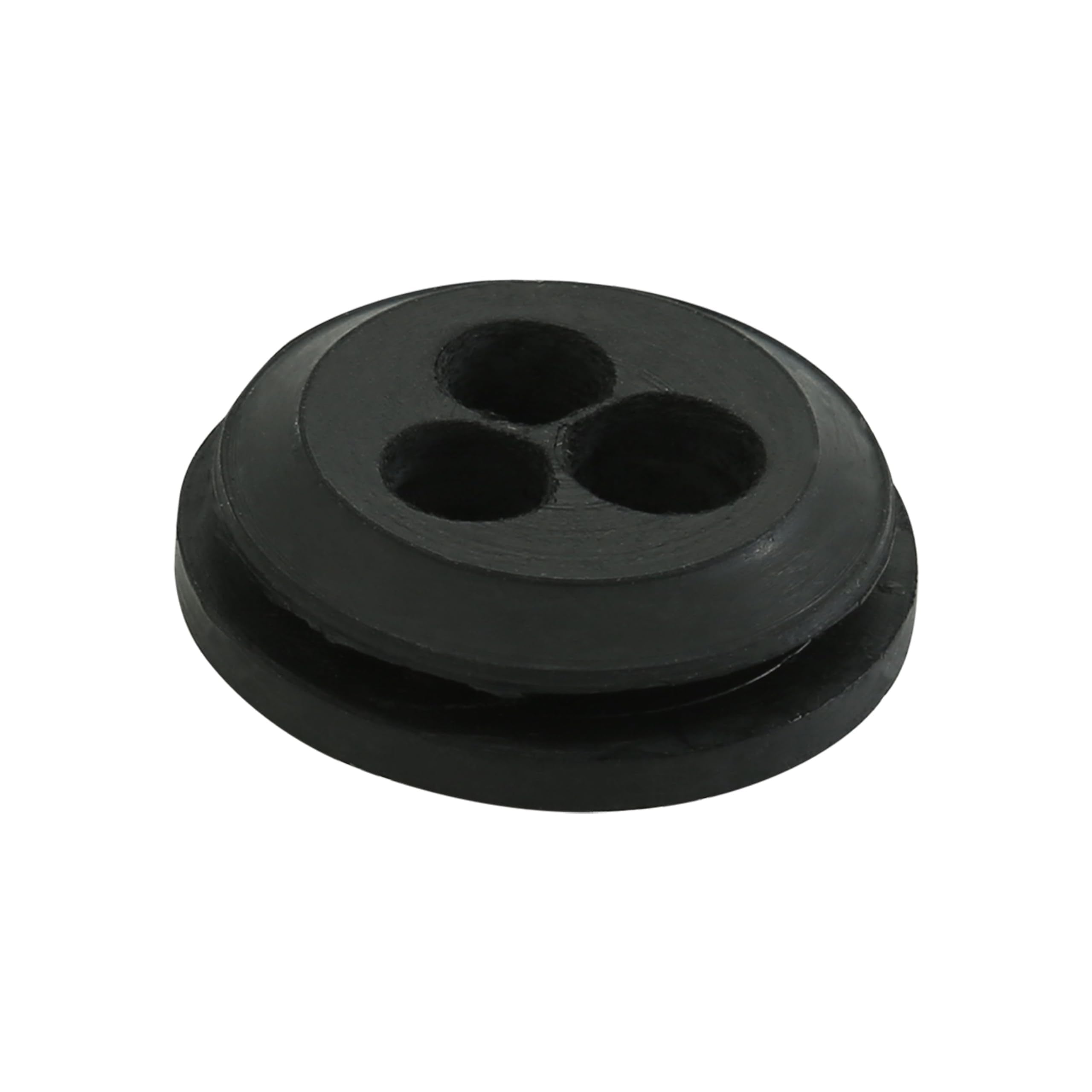 10-003 Brothers Trucks Grommet - Windshield Washer - 3-Holes - Round - Black