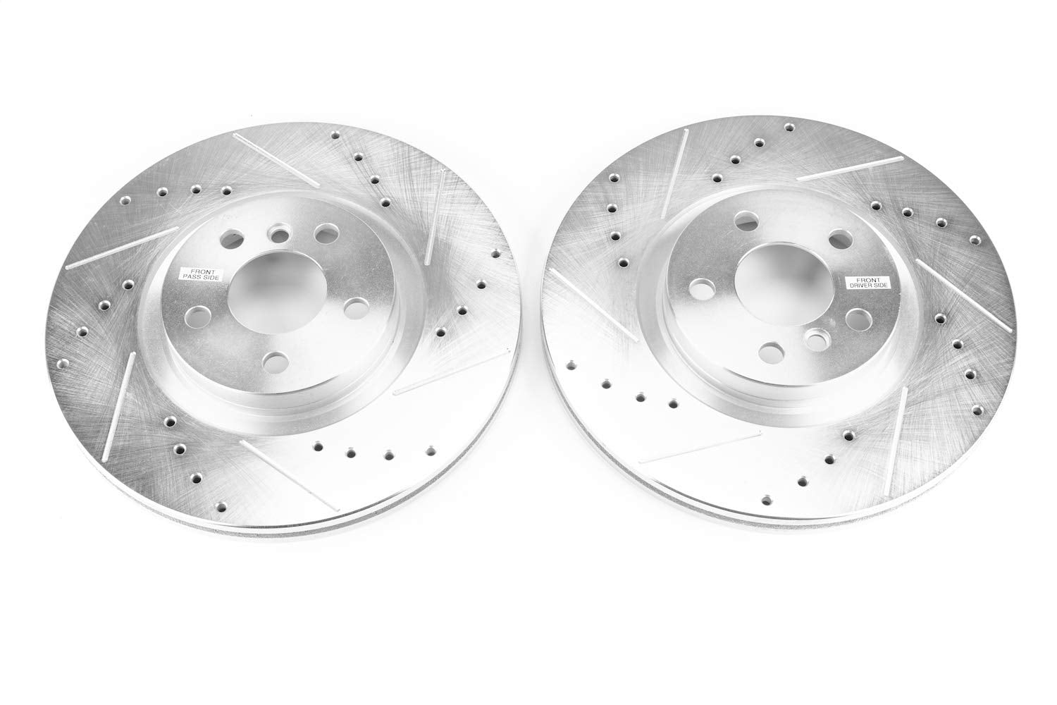 Power Stop EBR1656XPR Front Brake Rotor Pair Drilled and Slotted For BMW X1 2016-2022, BMW X2 2018-2021, BMW X2 2023, Mini Cooper Countryman 2017-2024 [Model Specific]