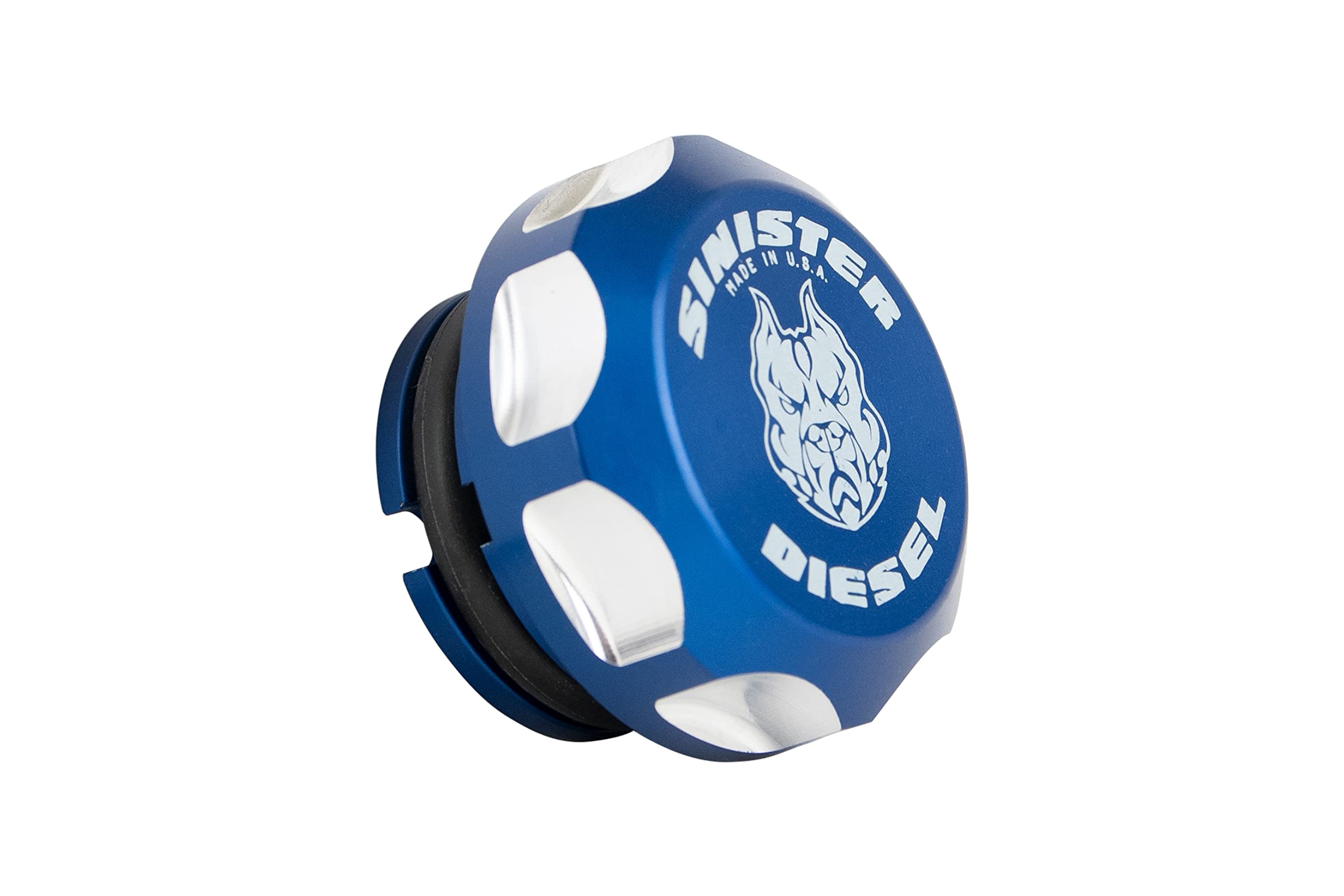 Billet Fuel Plug Sinister Diesel for 2013+ Dodge/Ram Cummins 6.7L