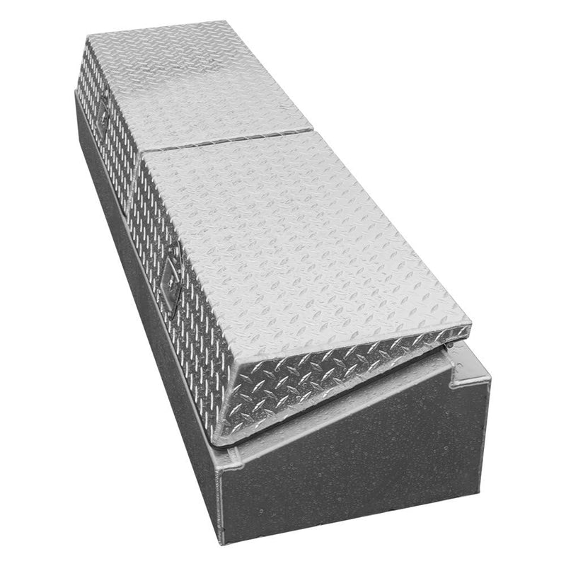 Low Side Tool Box 65X16X16 with Smooth Aluminum Base/Diamond Plate LID