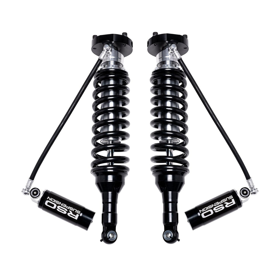 2.5 RSO Coilover Front Adjustable Remote Reservoir Shocks Lift Kits Compatible with 10-24 4Runner or 10-14 FJ Cruiser or 10-23 GX460 0-3.5 inch