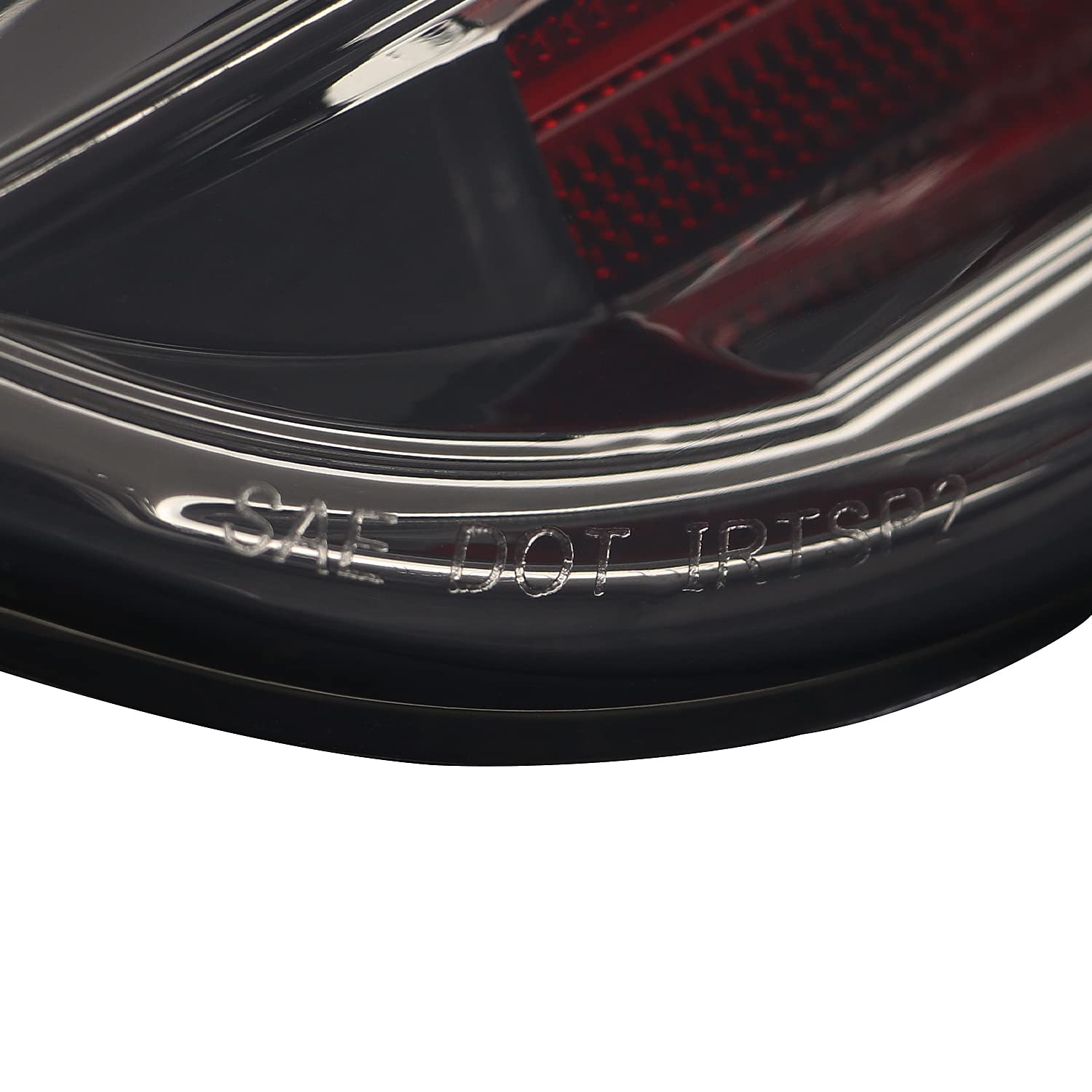 Smoke LED Tail Lights+Sequential LED Signal SPEC-D TUNING Compatible with 2013-2016 Scion FR-S, 2013-2016 Subaru BRZ, Left + Right Pair Assembly