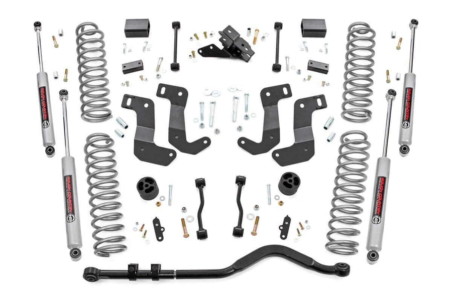 3.5" Rough Country Lift Kit for 2018-2023 Jeep Wrangler JL 2-Door - 62930