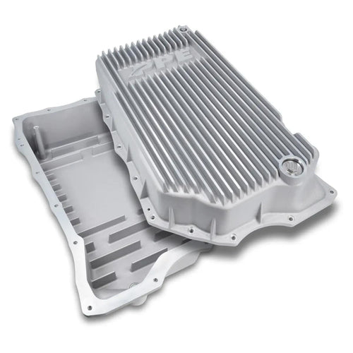 Heavy Duty PPE Cast Aluminum Deep Transmission Pan (RAW) 128051400 Compatible for 2020+ GM/Chevy with Allison 10L1000 Transmission