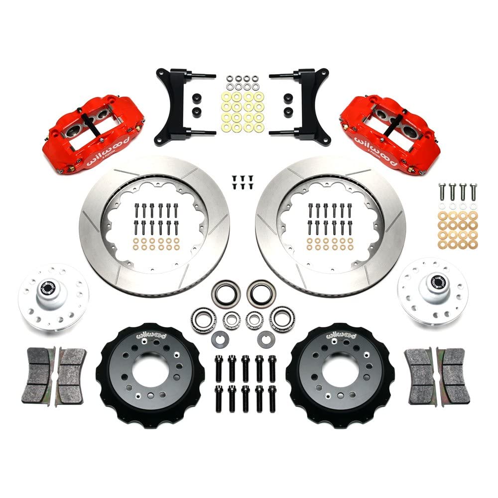 Front Hub Kit FNSL6R, 14.00", Red