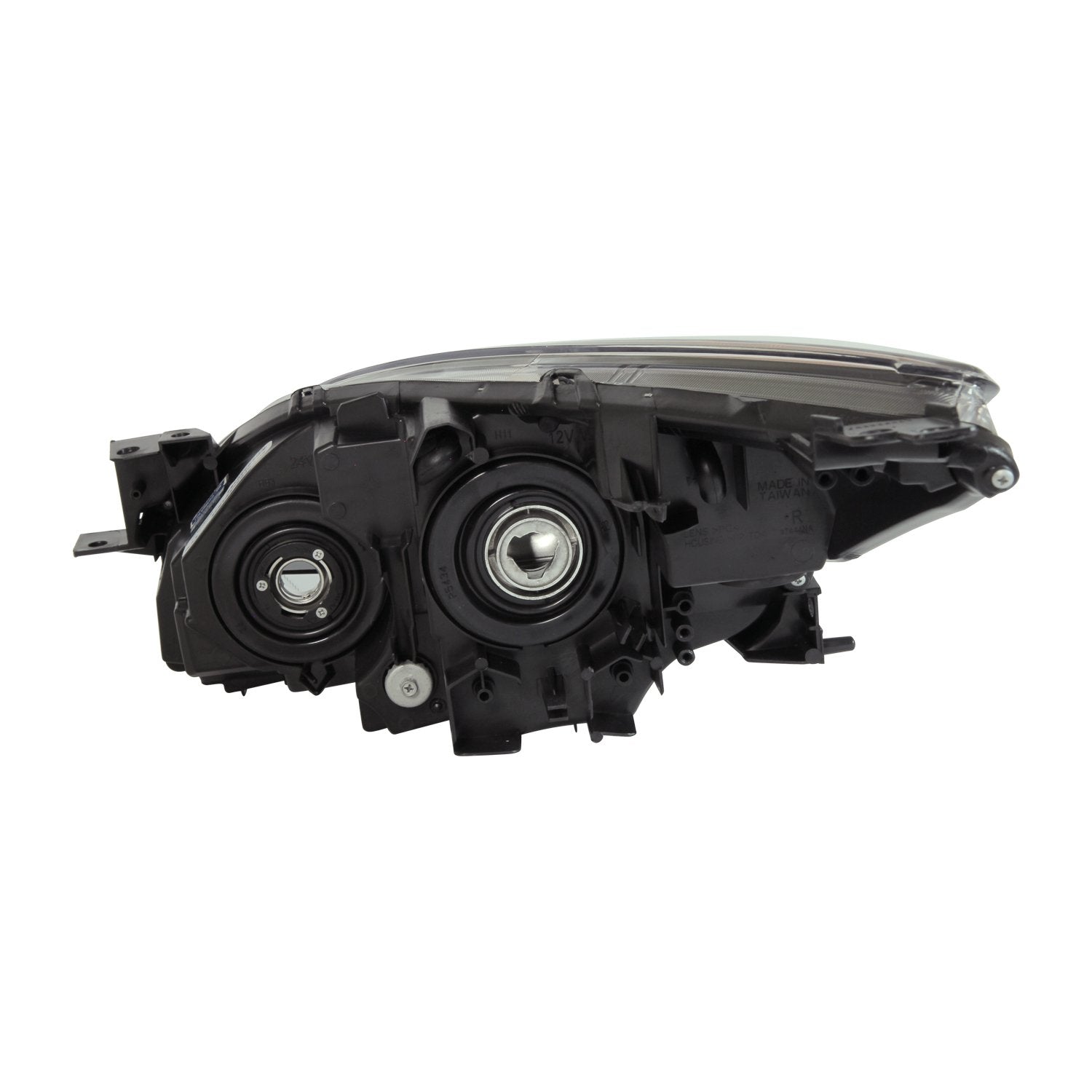 Right TYC Headlight Assembly Compatible with 2010-2011 Mazda Mazda3