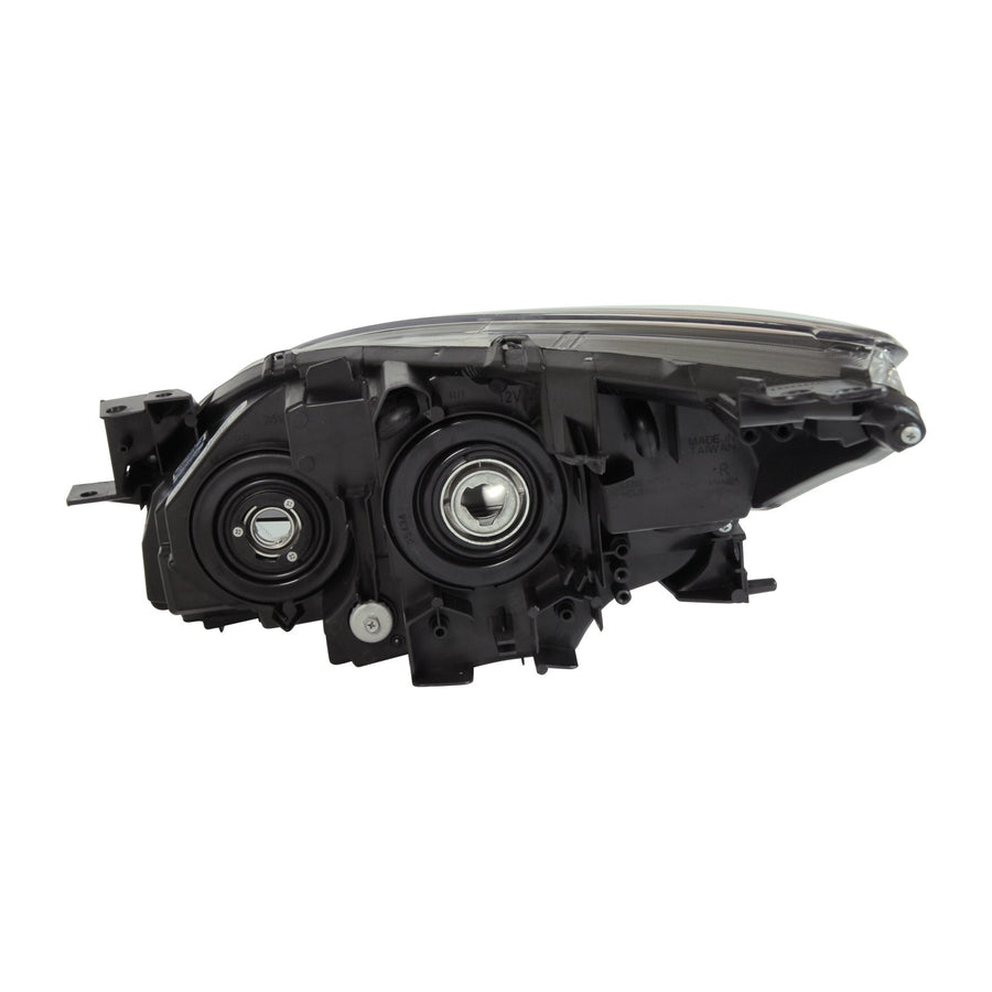 Right TYC Headlight Assembly Compatible with 2010-2011 Mazda Mazda3