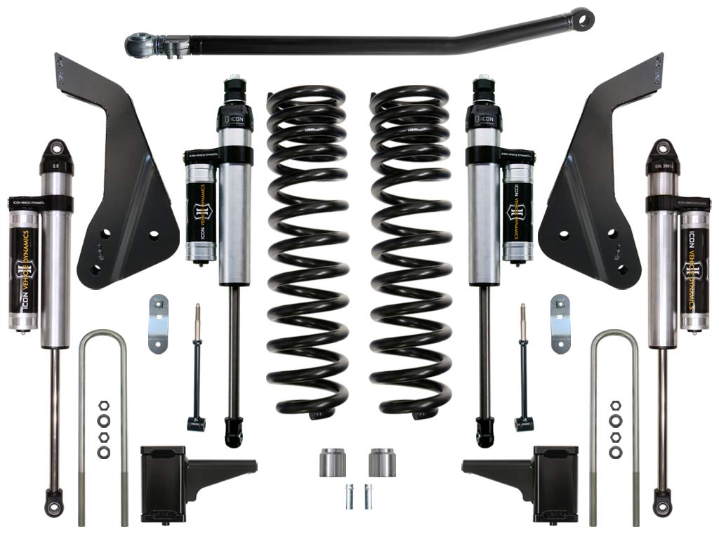 Stage 3 Suspension System, ICON 4.5" Lift Compatible with 2005-2007 Ford F250/F350, K64502