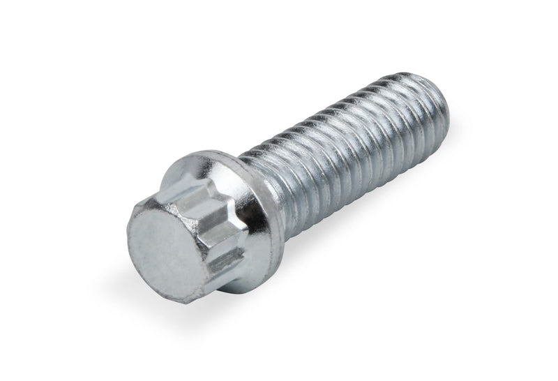 12 Pt Mr. Gasket Intake Manifold Bolt Kit Sb Chev, Silver