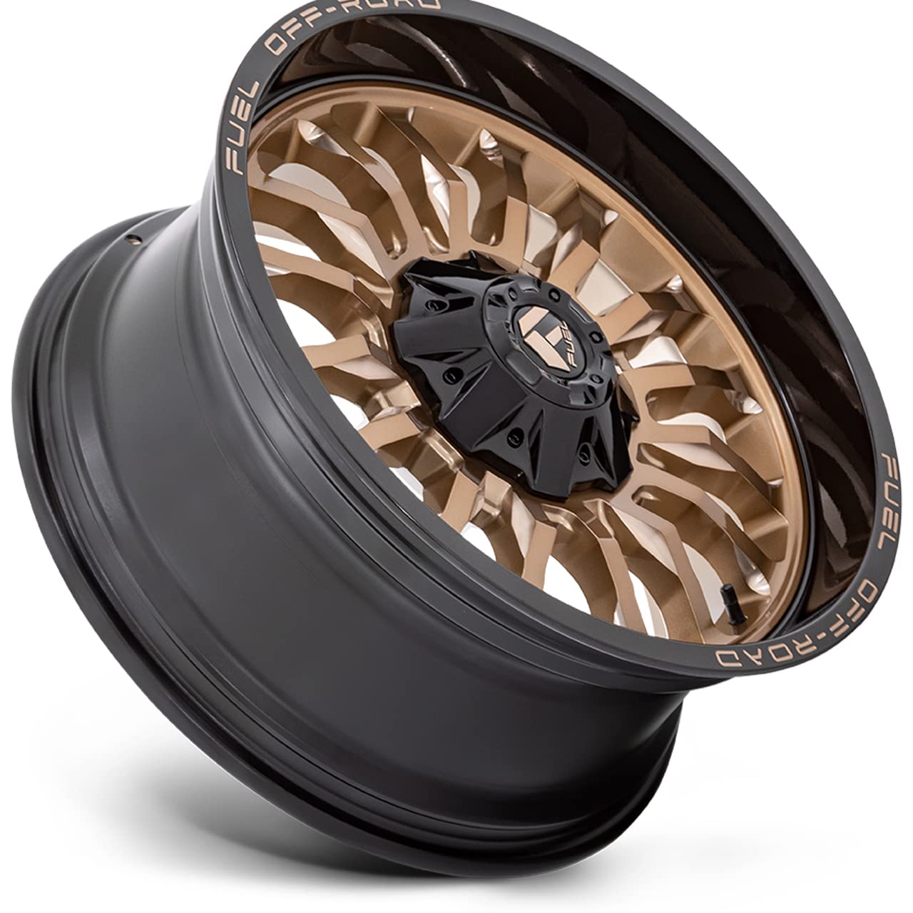 FUEL OFF-ROAD 20X10 ARC 5X5.0/5.5 4.79-18mm PLATINUM BRONZE WITH BLACK LIP - D79720005747