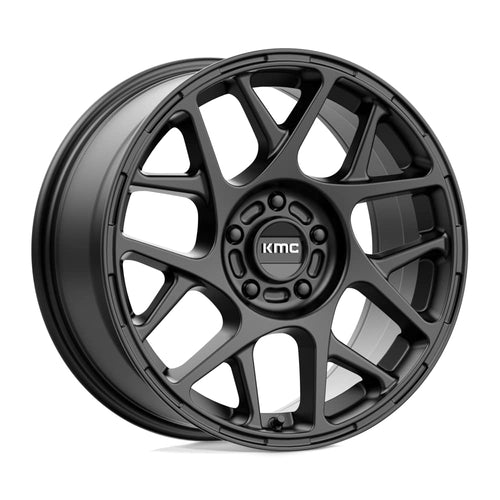 17X8 KMC BULLY 5X4.56 38mm SATIN BLACK - KM70878012738