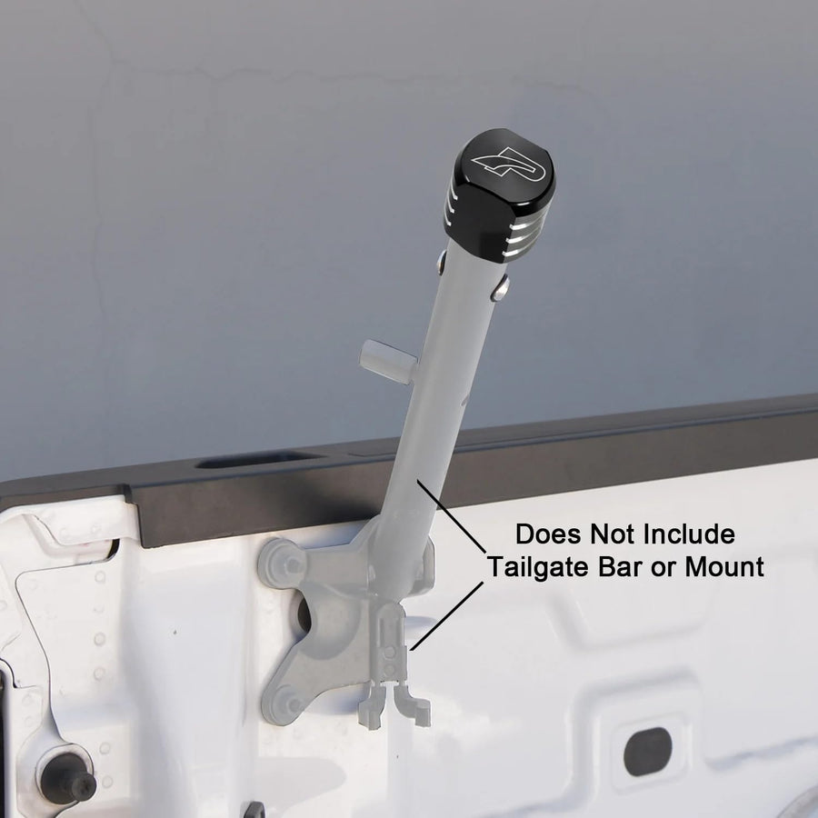 PPE Pacific Performance Engineering 148100100 Billet Aluminum Tailgate Grab Handle End Kit Compatible with 2019-2023 GM 1500/2500/3500 Multipro/Multi-Flex Tailgate