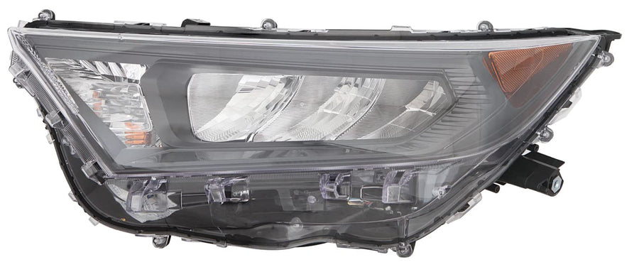 For Toyota RAV4 Hybrid 19-21 Headlight Driver Side NA Built BLK Bezel | DOT Certified 81150-0R152 | TO2502274 ACK