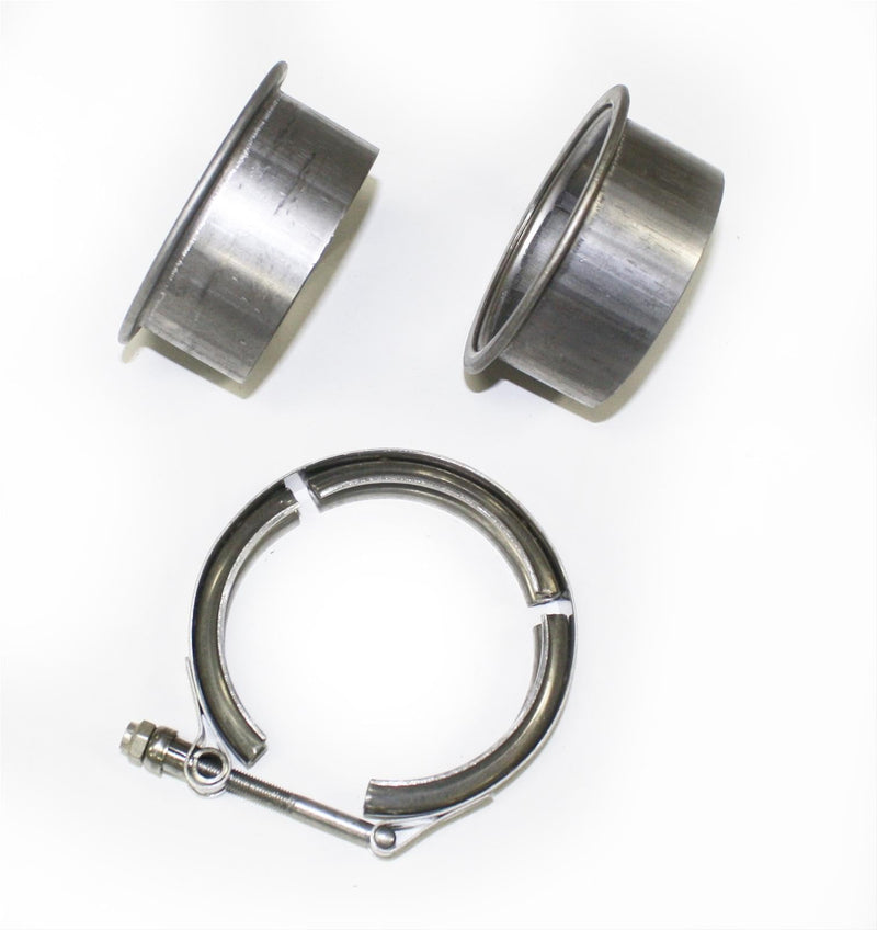 3" JBA (VB30) Stainless Steel V-Band Clamp and Flange