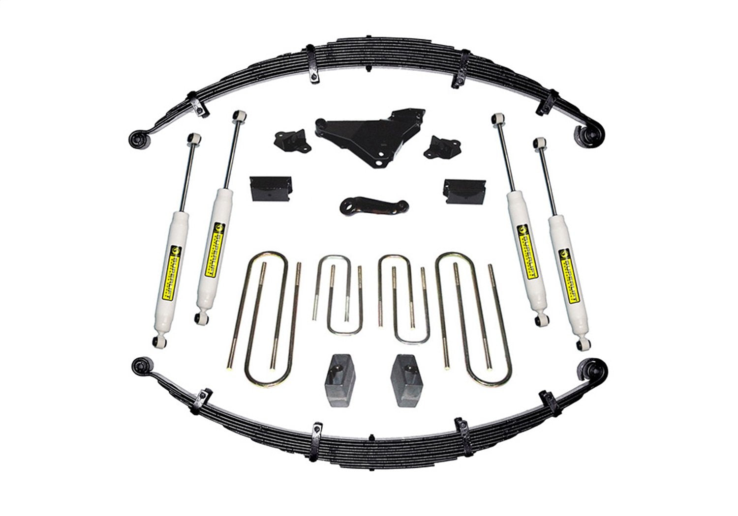 SUPERLIFT SUSPENSION RealTruck 6" Lift Kit for Ford F-250/F-350 | Complete Lift Kit with Front & Rear Shadow Series Shocks | K638 | Fits 2000-2004 Ford F-250 / F-350