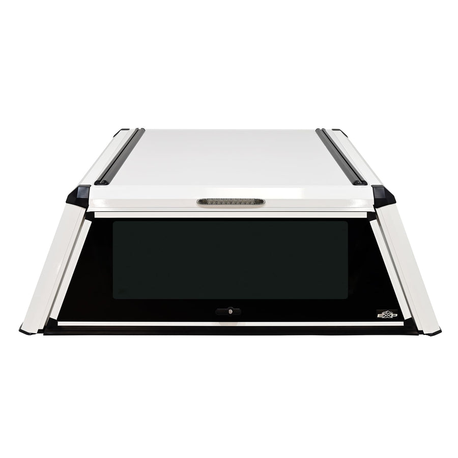 EXP Truck Cap Westin 16-14060S with Sliding Front Glass fits 2015-2026 F-150 5'.5" Bed Gloss White