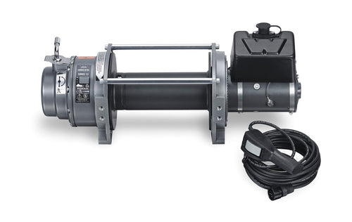 15 WARN 66032 Series DC Electric 12V Winch, 7.5 Ton (15,000 lb) Pulling Capacity
