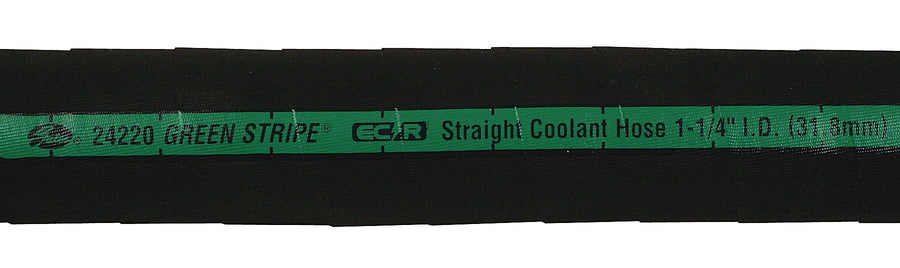 2-Ply Green Stripe Straight Coolant Hose