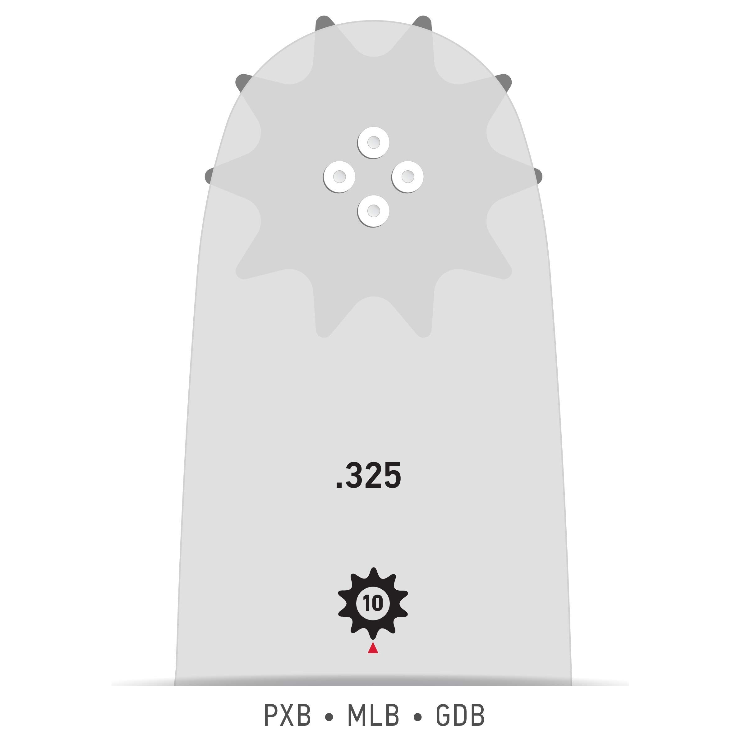 AdvanceCut Oregon 180PXBK095 Guide Bar, 18"