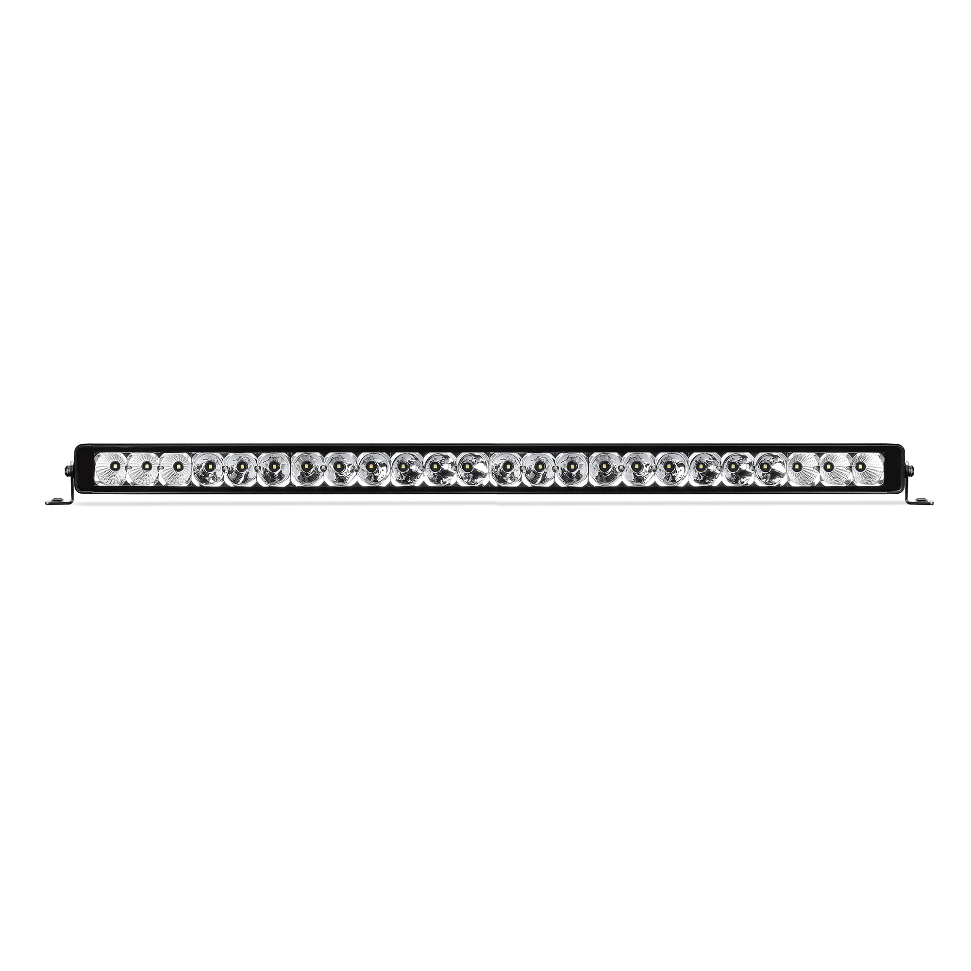 Xplor Lighting: Bright Series Go Rhino 32" Single Row LED Light Bar | Side & Track Mount, Aluminum, Black | 750723213CSS