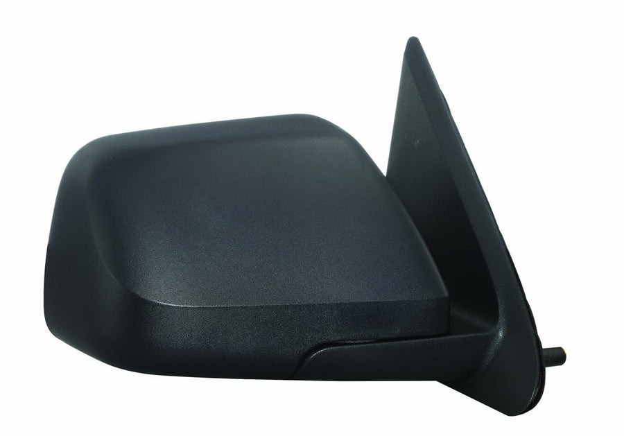 Fit System Mirror Passenger Side for Ford Escape/Hybrid, Mercury Mariner/Hybrid, w/o Blind spot Mirror, Textured Black, Heated Power, Foldaway