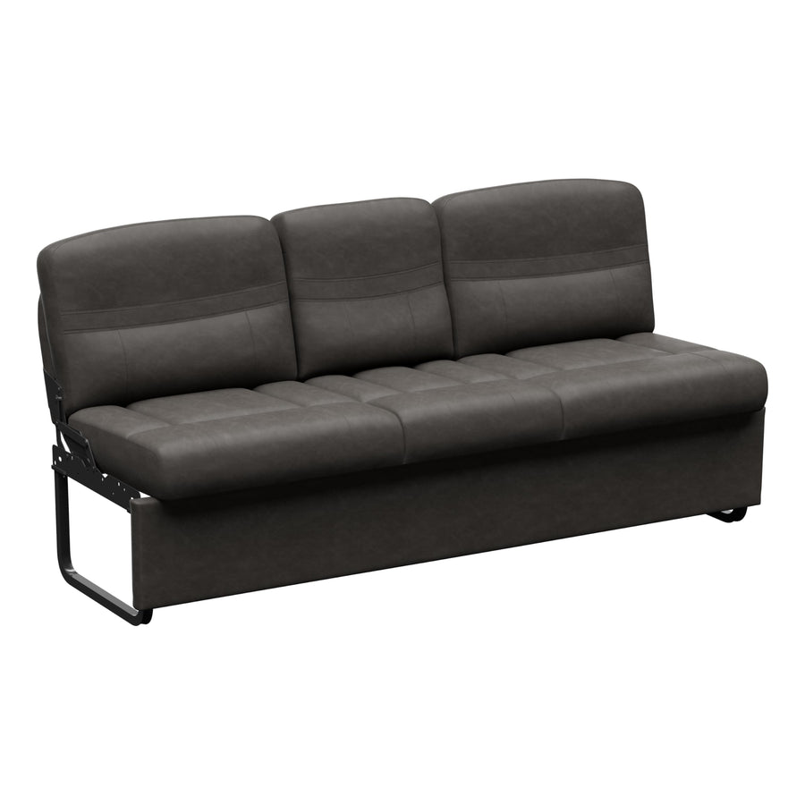 72" Thomas Payne Signature McCoy RV Jackknife Sleeper Sofa with Matching Kickboard, Easy Transition, High-Density Foam Cushioning, Fold-Down Center, Dual Cupholders - 2024044414