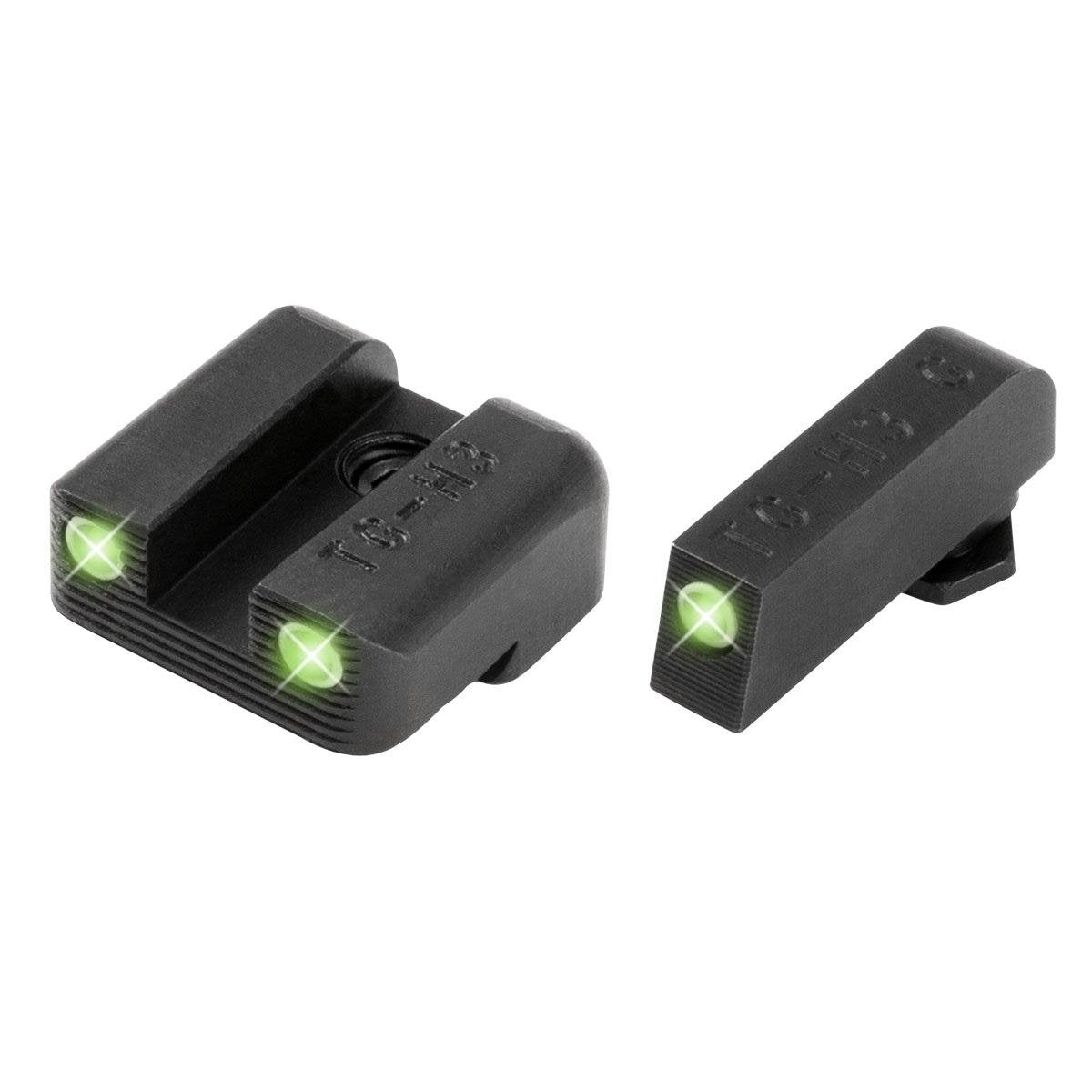 Tritium Handgun Sight Truglo Brite-Site - TG23 (Black - Glock 42 Set)