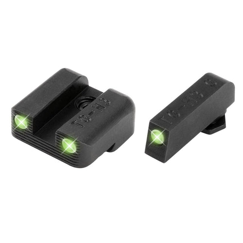 Tritium Handgun Sight Truglo Brite-Site - TG23 (Black - Glock 42 Set)