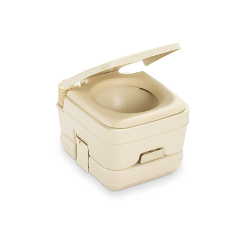 2.5 Gallon Dometic Portable Toilet, 301096202 Parchment