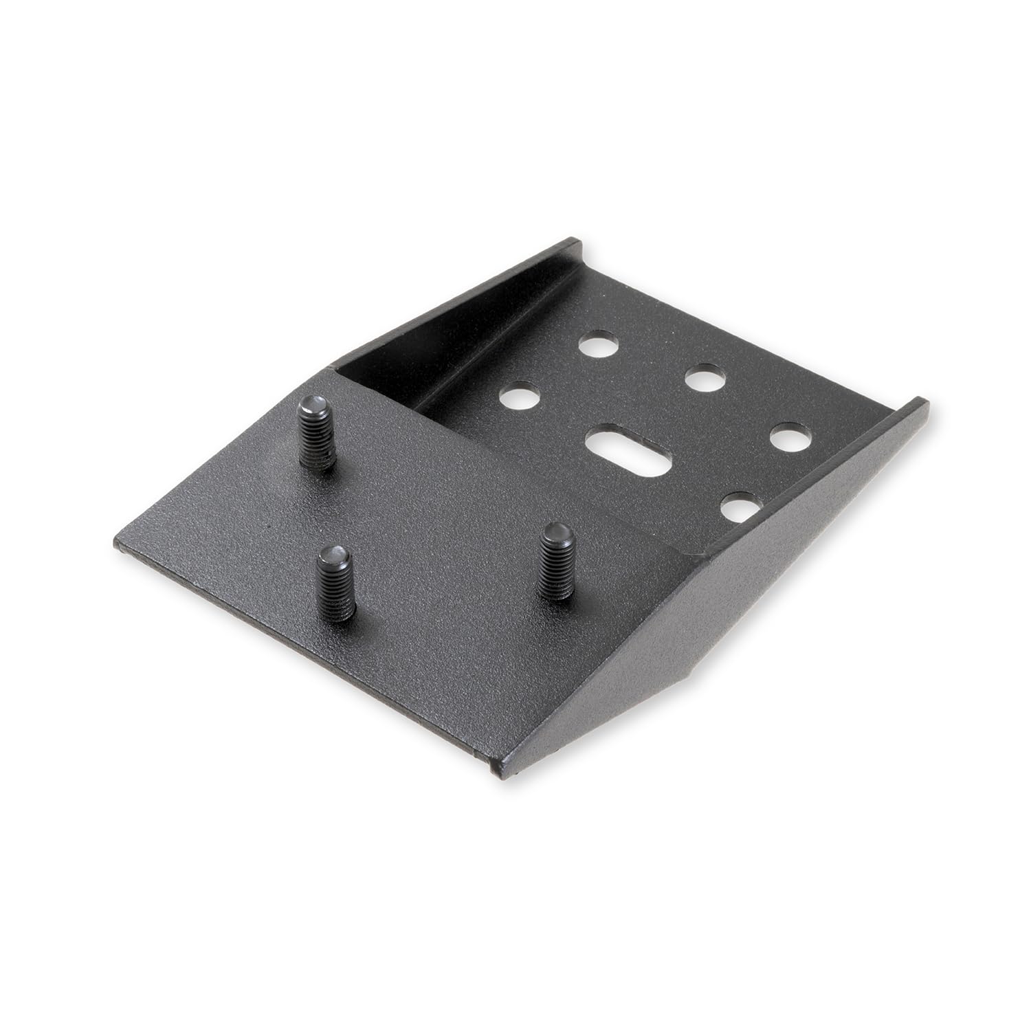 TrailFX Mounting Bracket Pair Roof Rack Steel Bolt-On Mount for Awnings Traction Boards and Recovery Gear Textured Black Powder Coat Direct Fit for TrailFX BR015T Roof Rack