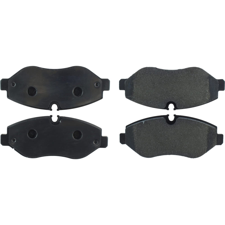 Premium Centric 300.13160 Semi Metallic Brake Pads with Shims and Hardware