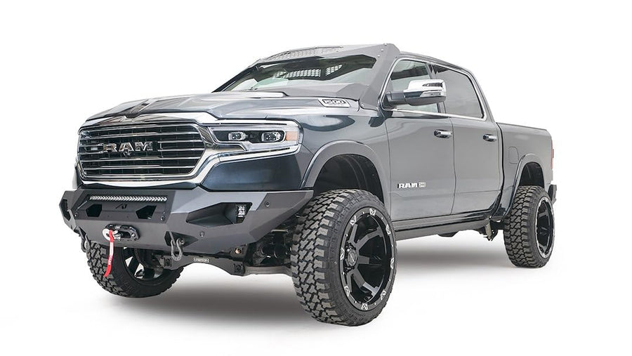 Fab Fours 10-18 Ram 2500/3500(19 Classic) W/Pre-Runner Guard Hd Matrix Front, Black (DR10-X2952-1)