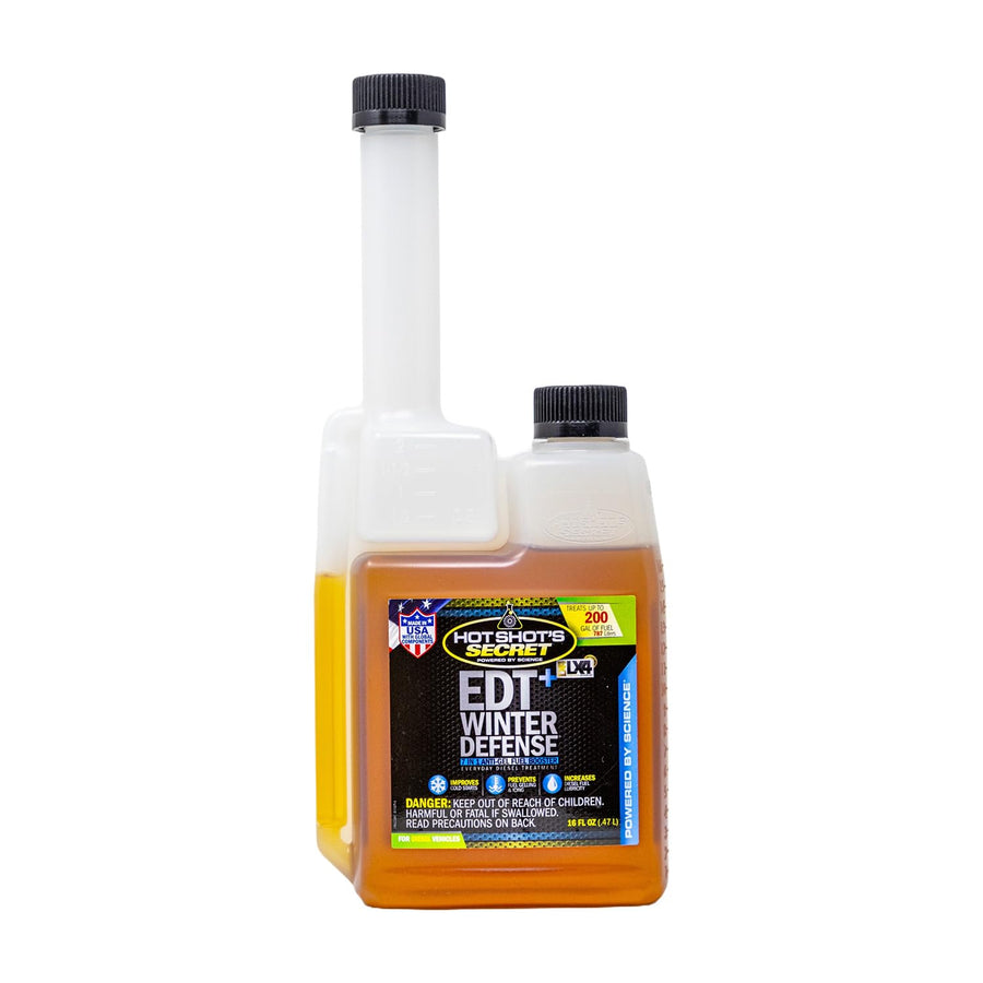 Winter Defense, Hot Shot's Secret EDT+ 7-in-1 Anti-Gel Diesel Fuel Additive
