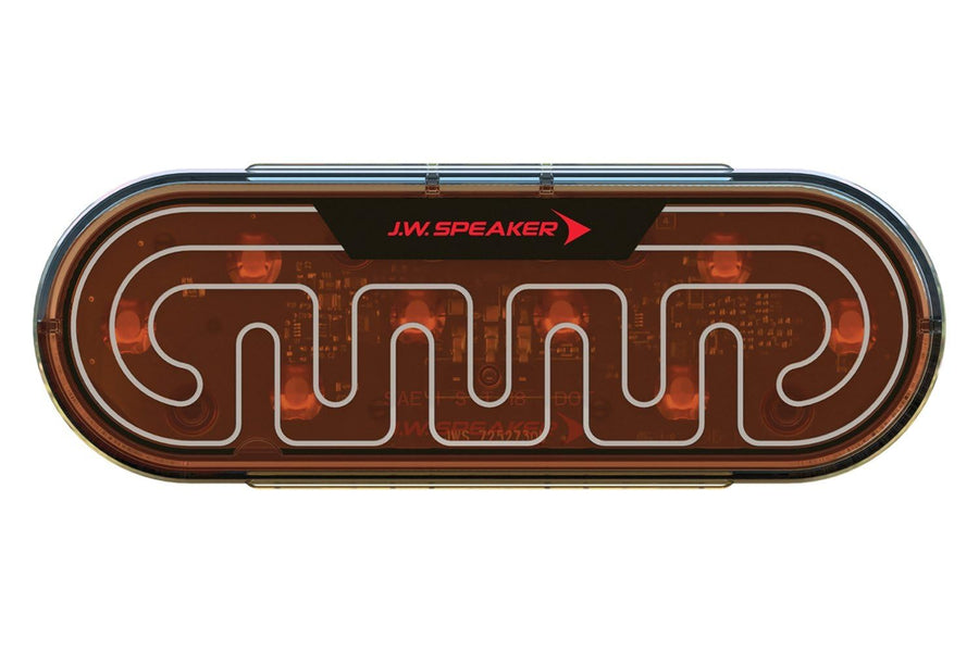 Heated Jw Speaker 0646791 12/24V Led Red Flash Strobe
